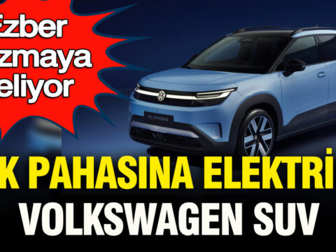 Yok pahasina elektrikli volkswagen suv otomobil yeni id cross ezber bozacak WYTR5TbX